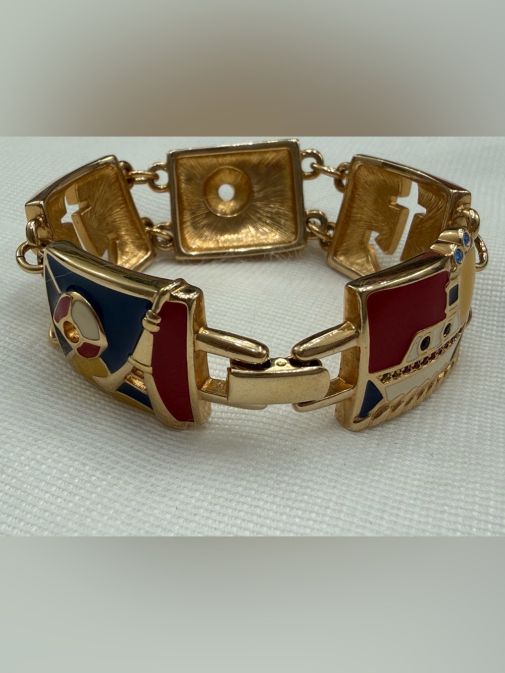 1991 Swarovski "Paris By The Sea” Bracelet (signed & vintage)